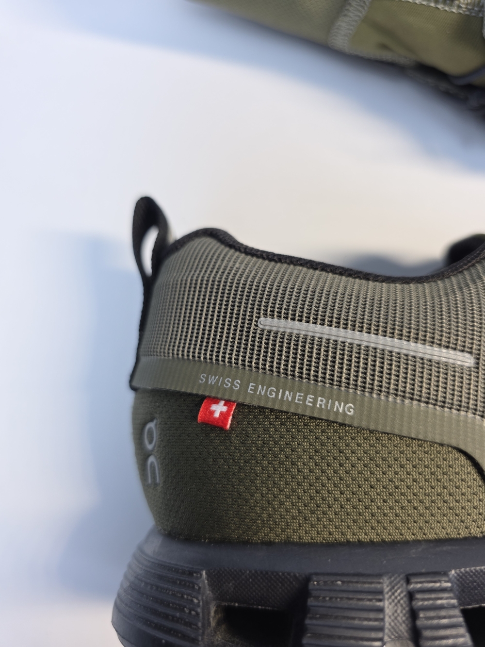 On Running Olive Green and Black Cloudventure Trail Sneakers - Picture 5 of 16